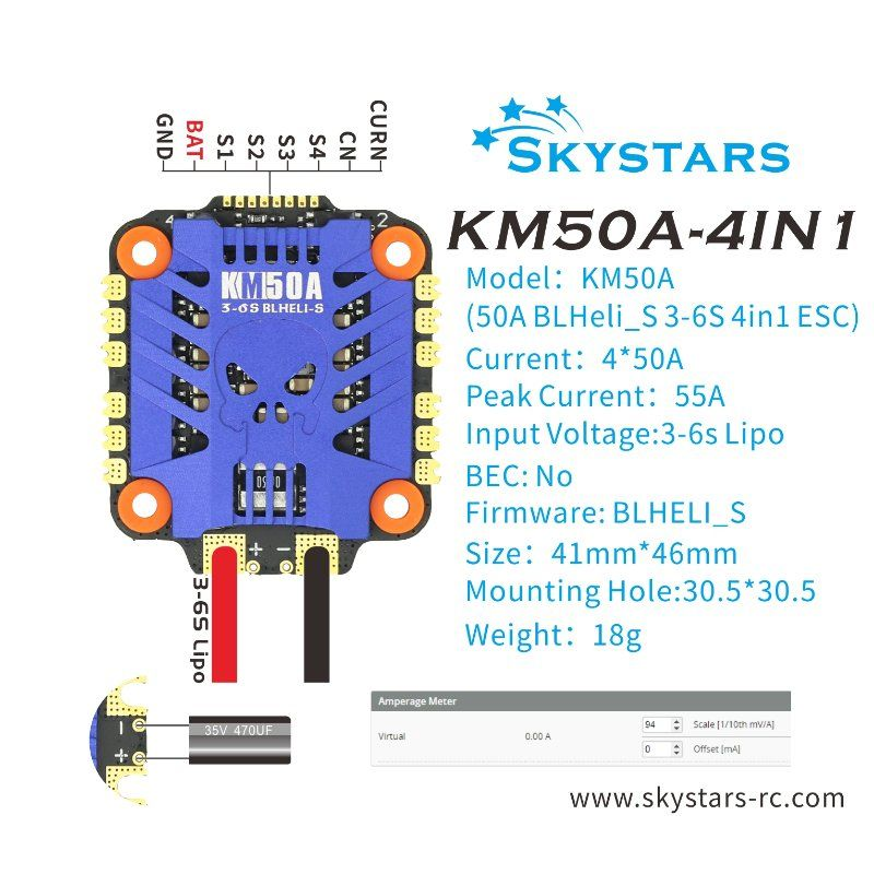 30A 4-in-1 Brushless ESC for Drones | PWM, DShot, Stalling