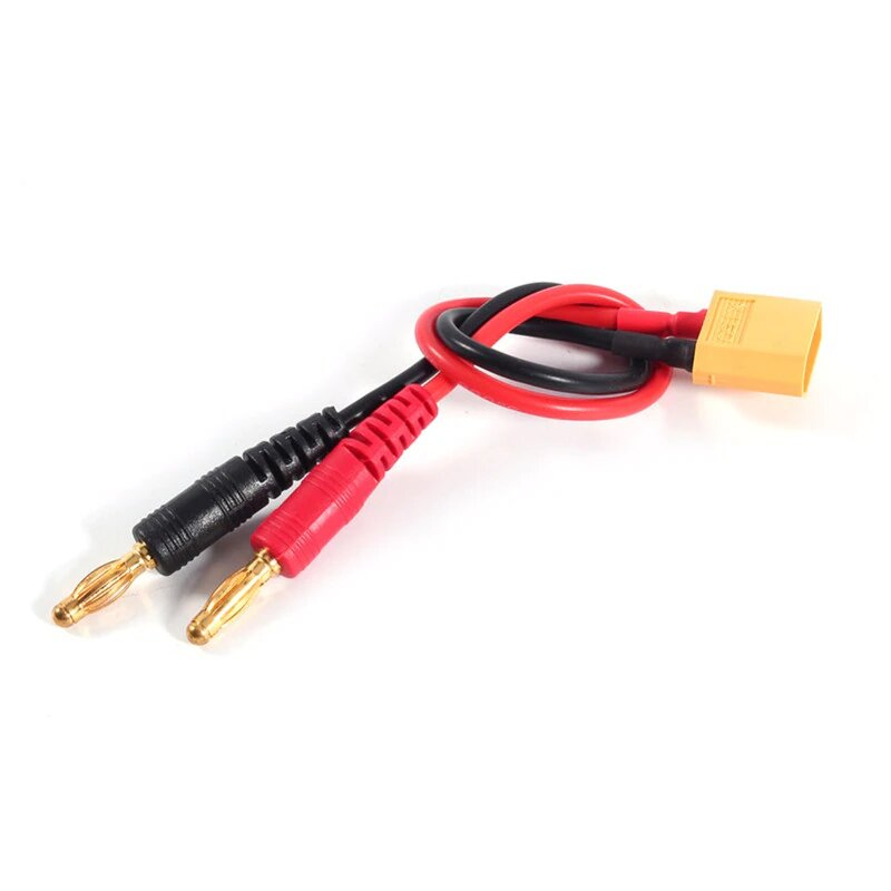 Câble D'alimentation XT60 Mâle Vers Femelle 12 AWG – Pour Usage Extérieur, 30cm
